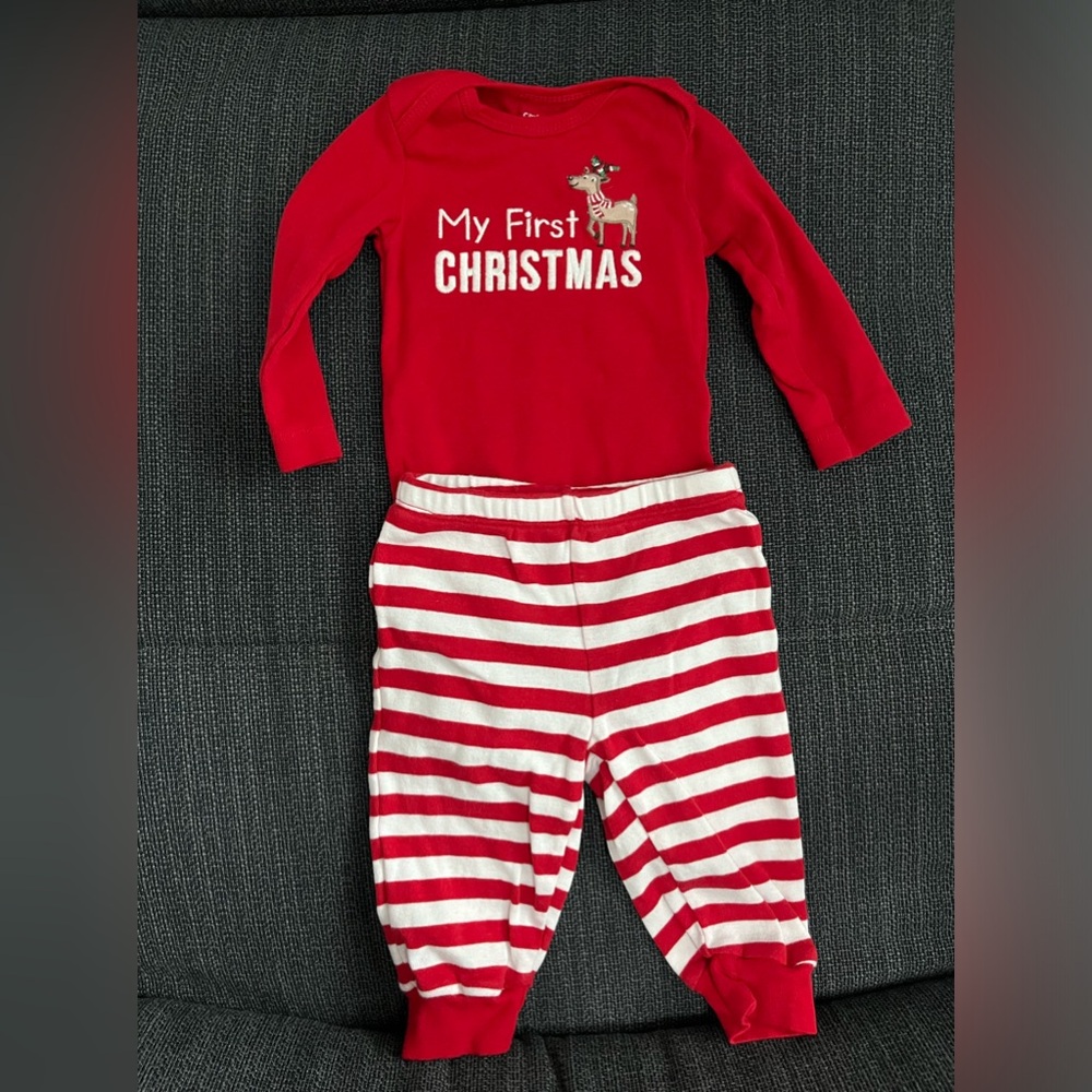 Baby’s First Christmas Outfit